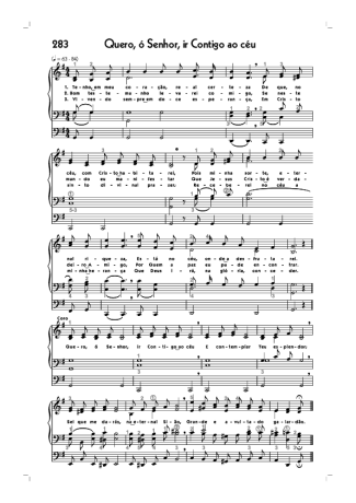 Hinário CCB  score for Organ