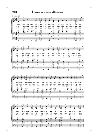 Hinário CCB  score for Organ