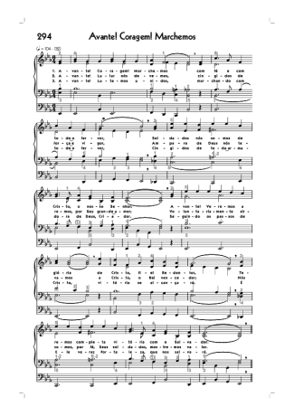 Hinário CCB  score for Organ