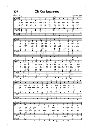 Hinário CCB  score for Organ