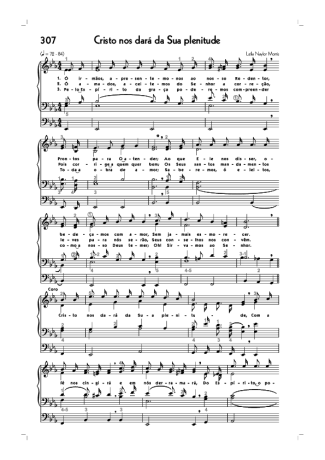 Hinário CCB  score for Organ