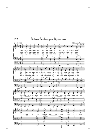 Hinário CCB  score for Organ