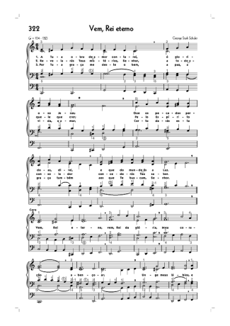 Hinário CCB  score for Organ