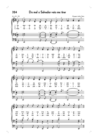 Hinário CCB  score for Organ