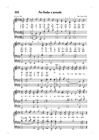 Hinário CCB  score for Organ