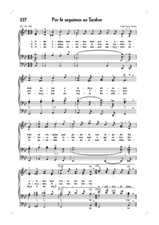 Hinário CCB  score for Organ