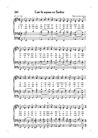 Hinário CCB  score for Organ