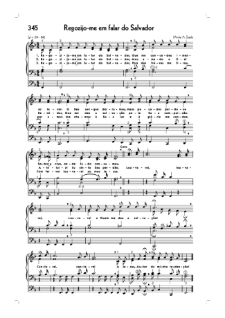 Hinário CCB  score for Organ