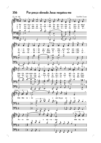 Hinário CCB  score for Organ