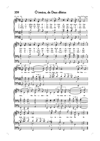 Hinário CCB  score for Organ