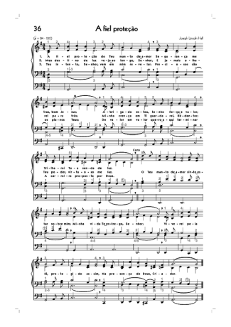 Hinário CCB (36) A Fiel Proteção score for Organ