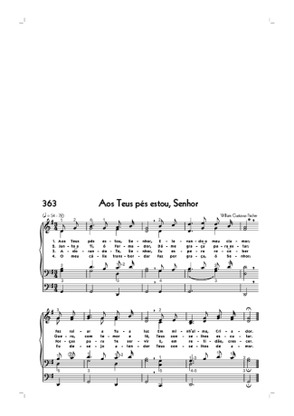 Hinário CCB  score for Organ