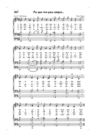 Hinário CCB  score for Organ