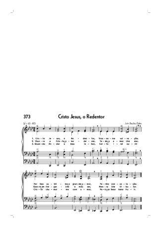 Hinário CCB  score for Organ