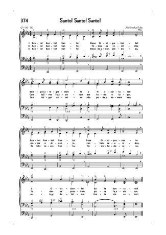 Hinário CCB  score for Organ