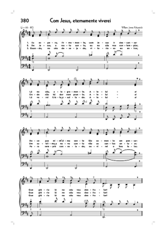 Hinário CCB  score for Organ