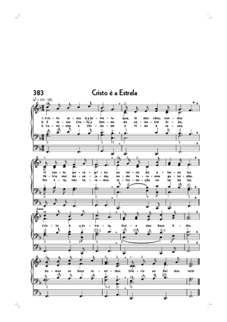 Hinário CCB  score for Organ