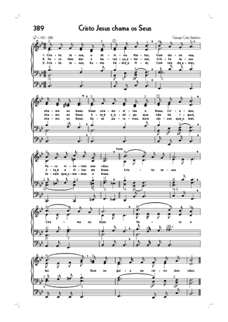 Hinário CCB  score for Organ