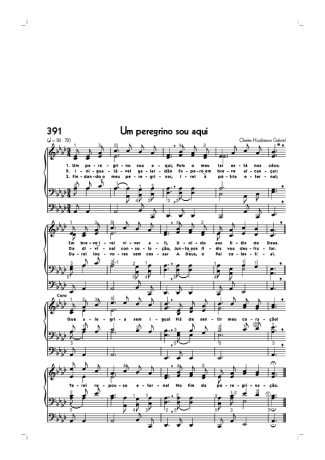 Hinário CCB  score for Organ