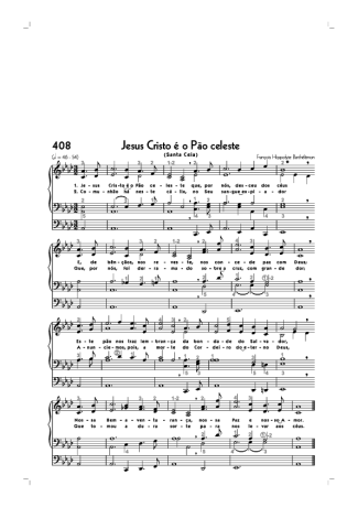 Hinário CCB  score for Organ