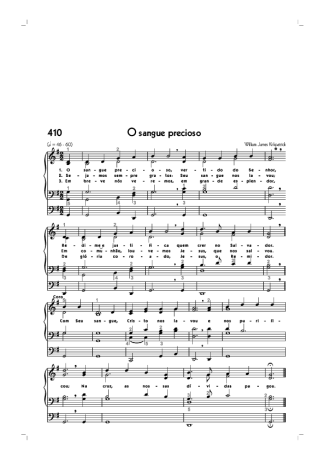 Hinário CCB  score for Organ