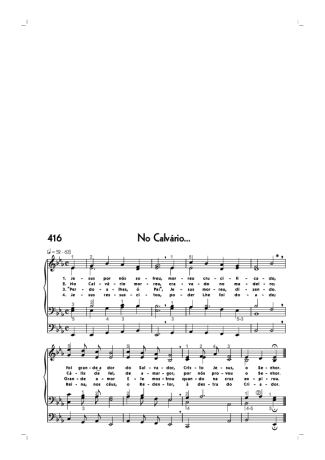 Hinário CCB  score for Organ