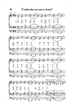 Hinário CCB  score for Organ