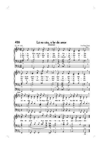 Hinário CCB  score for Organ