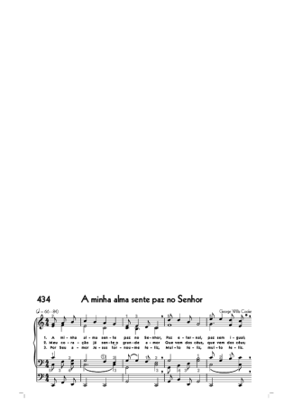 Hinário CCB  score for Organ