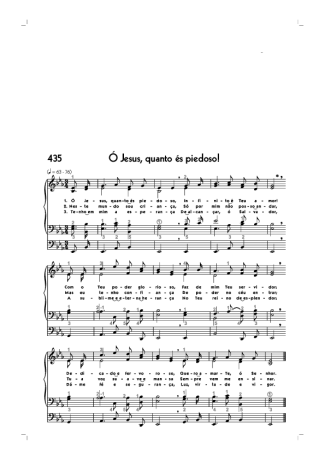 Hinário CCB  score for Organ