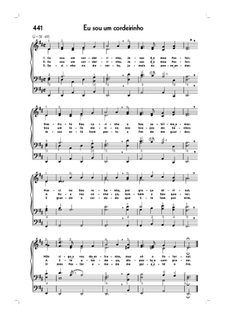 Hinário CCB  score for Organ