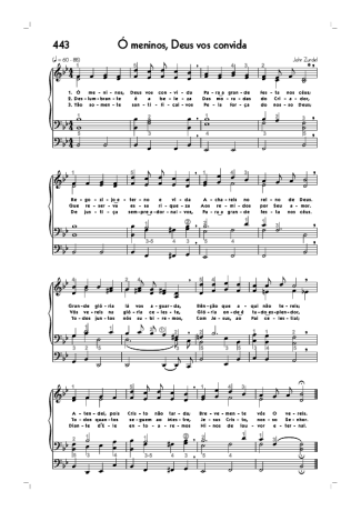 Hinário CCB  score for Organ