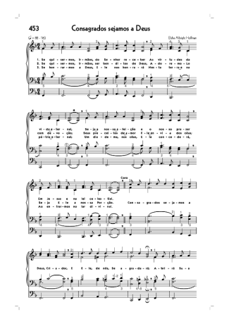 Hinário CCB  score for Organ