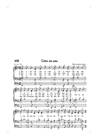 Hinário CCB  score for Organ