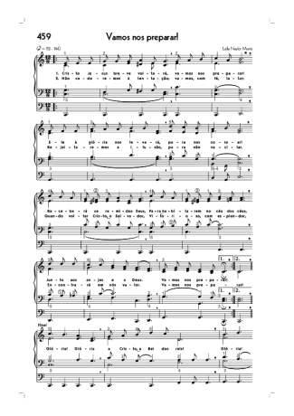 Hinário CCB  score for Organ