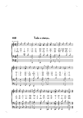 Hinário CCB  score for Organ