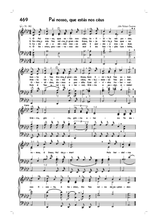 Hinário CCB  score for Organ