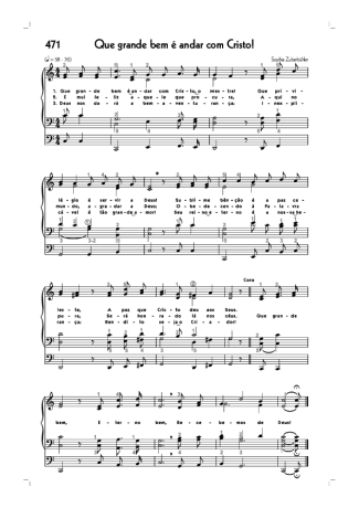 Hinário CCB  score for Organ