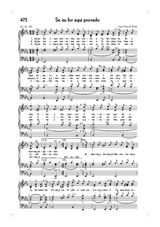 Hinário CCB  score for Organ