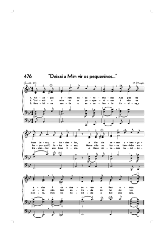 Hinário CCB  score for Organ