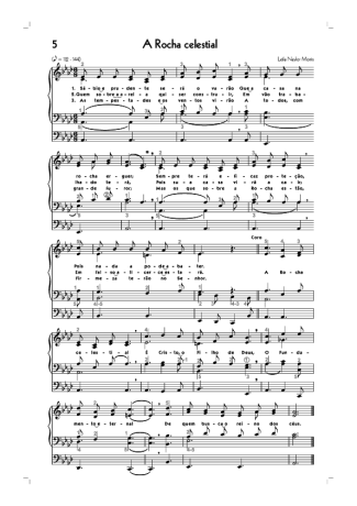 Hinário CCB (5) A Rocha Celestial score for Organ