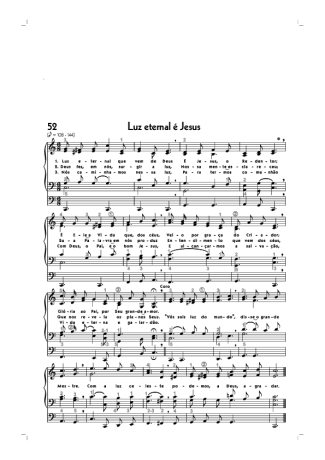 Hinário CCB  score for Organ