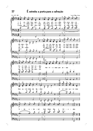 Hinário CCB  score for Organ