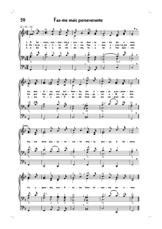 Hinário CCB  score for Organ