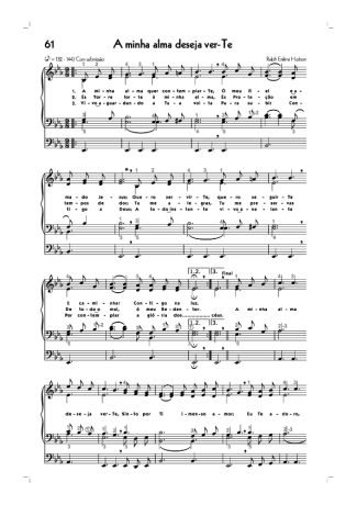 Hinário CCB  score for Organ