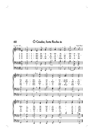 Hinário CCB  score for Organ