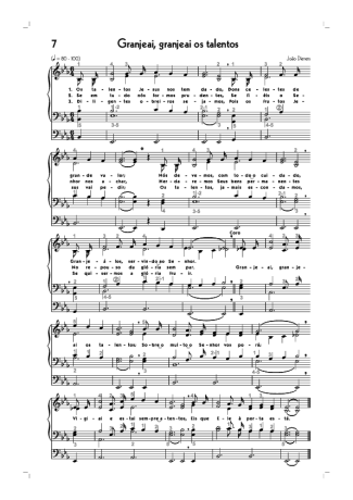 Hinário CCB  score for Organ