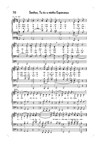 Hinário CCB  score for Organ