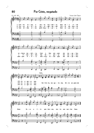 Hinário CCB  score for Organ