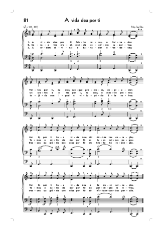 Hinário CCB  score for Organ